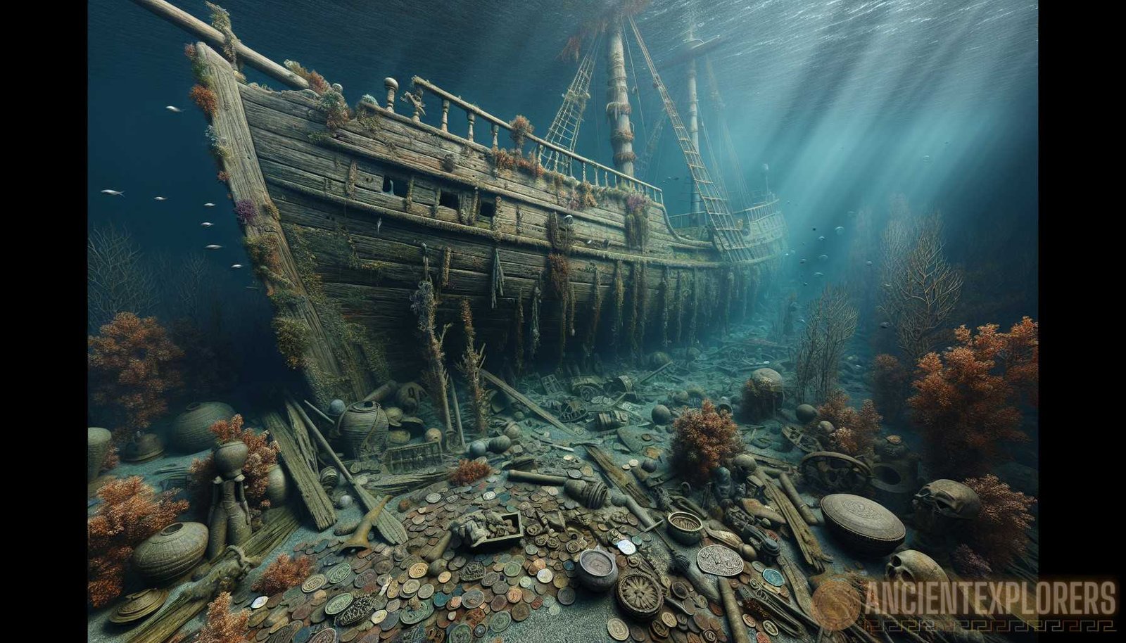 ᐈ Discover the Enigmatic Depths: Unveiling Ancient Shipwreck Treasures 